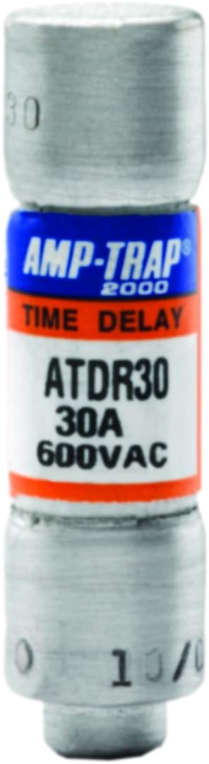 Mersen ATDR6 600V 6A Cc Time Delay Fuse, 10-Pack