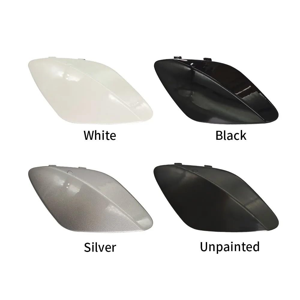 per Mercedes W176 Classe A 2013-2018 A180 A200 A250 A260 Tappo di Copertura del Gancio di Traino del Paraurti Anteriore Dell'auto 1768850122 Copertura per Gancio Traino(Bianco)