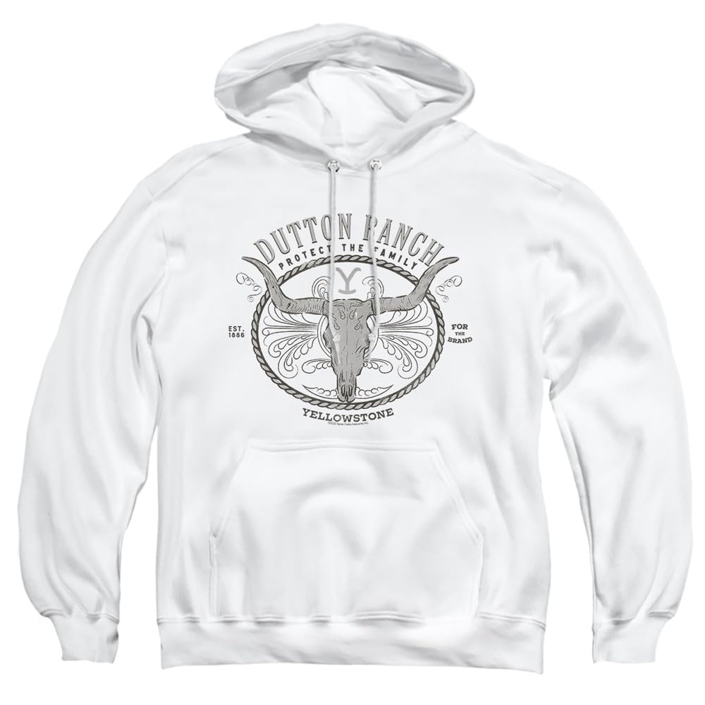 Popfunk Classic Yellowstone Dutton Ranch Unisex Adult Pull-Over Hoodie