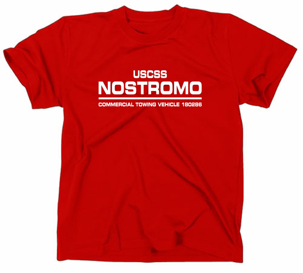 Styletex23 Men's Red Uscss Nostromo T-Shirt, M