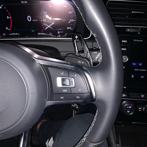 Levas de cambio para volante VW Passat B8 plata: control total 2