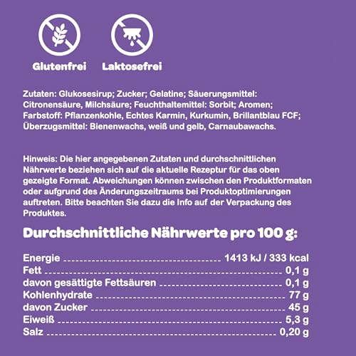 Trolli Tarantula 2x 150g Gummi-Spinnen inkl. Geistersticker, Laktose- und glutenfrei,Tarantula Fruchtgummi in verschiedenen Geschmacksrichtungen, passend für Kindergeburtstage & Goodie Bags