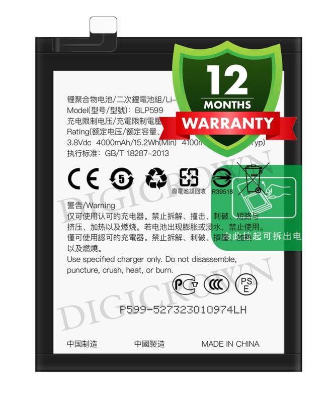 Image of Original BLP599 Battery Compatible for Oppo R7 Plus (R7plusf) - (4100mAh) - 1 Year Warranty DF7