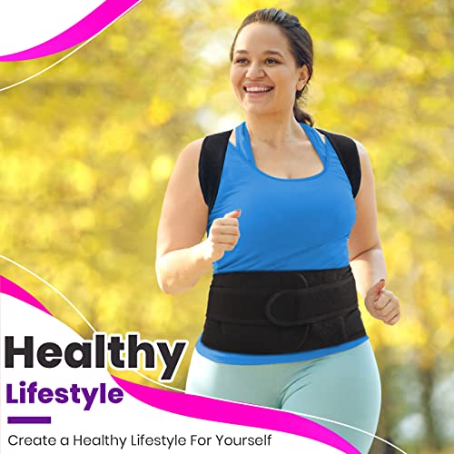 Back Brace For Women Men Posture Corrector Improve Posture Lumbar Support Shoulder Lower Upper Back Pain Relief #TOP6