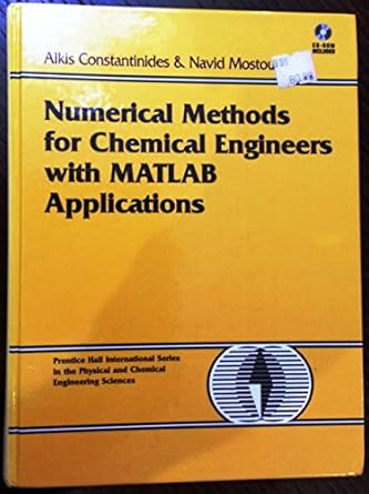Amazon.com: Numerical Methods for Chemical Engineers With Matlab ...