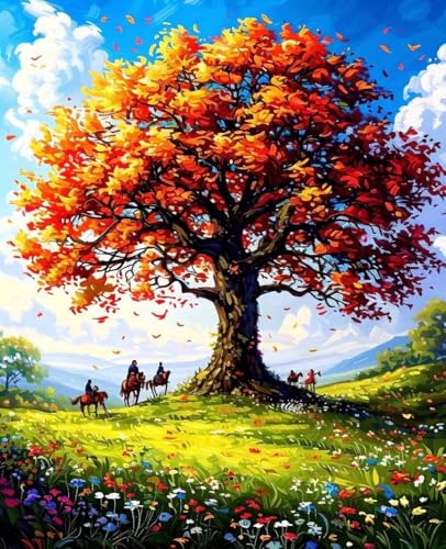 G H LbgɂG ̖ Paint by Numbers DIYyCg l S qp ȒPɓh ANʊG̋ |  H| Lbg 3̃yCguV1̃Zbg̃AN痿gp z[ ItBX