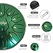 LeSage Rain Steel Tongue Drum for outside 6 inch 11 note Meditation Handpan Relaxation Sound Healing Instrument Yoga Gifts
