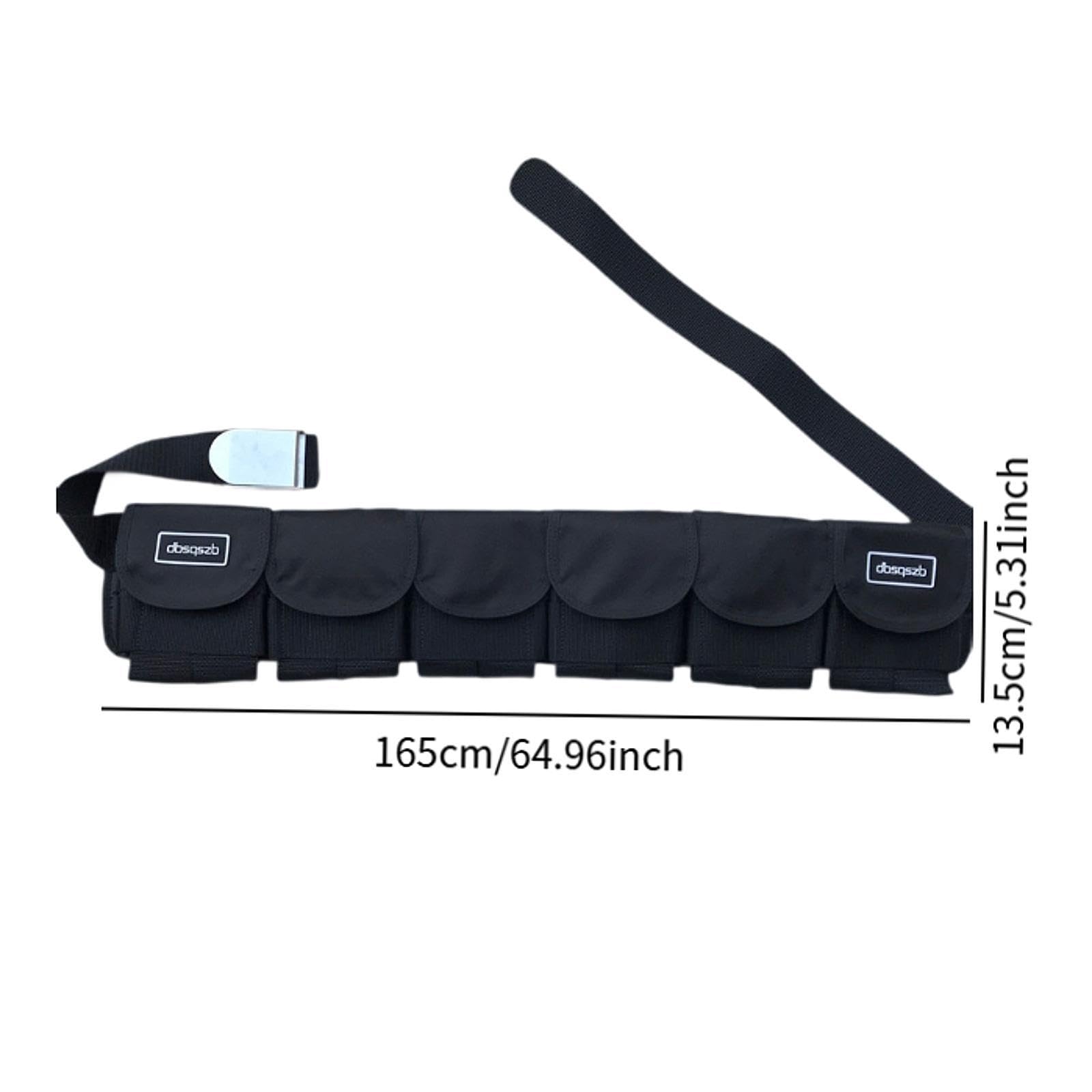 Perfeclan Ceinture de Poids de plongée avec des Poches en Sangle de Poids de Poids