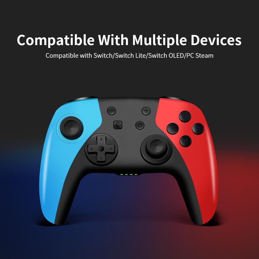 AceGamer Wireless Game Controller with battery indicator