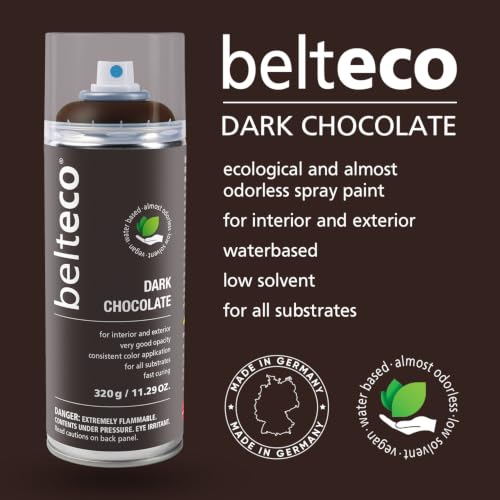 Image of Dark Chocolate Spray Paint | Water-based Brown Spray Paint