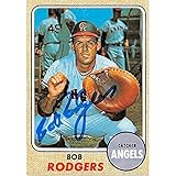 Autograph Warehouse 366214 Bob Rodgers Autographed Baseball Card - 1968 Topps 433