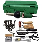 110V 1600W Professional PVC Roofing Welding Tools Heat Gun Kit Plastic Welder Hot Air Weld Gun with