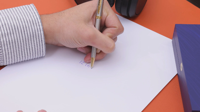 Waterman Expert-balpen | Roestvrij staal met chromen rand, medium punt met blauwe-inktnavulling, cadeauverpakking