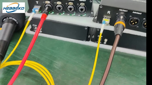 その他 XLR Audio Fiber Extender 2 Way XLR Audio Fiber Optical Extender Transceiver over SC Fiber