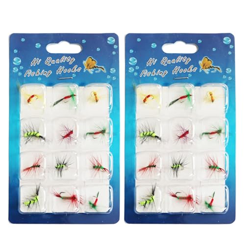 JOKOTI Fishing Fly Lures Fishing Dry/Wet Fly Swimbaits Boats Topwater Lures Fishing Trout Fly Fishing Lures