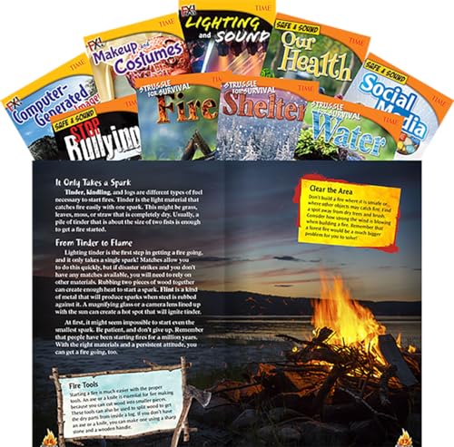 Time(r) Grades 6-8: Science 9-Book Set (Time(r) Informational Text)