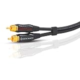 Oehlbach D1C23703 Kabel do Subwoofera, Antracytowy, 3 m