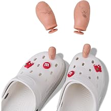 9 PCS Funny Toe Croc Charms Shoe Decoration Charms Horror Toe Crocs Accessories DIY Shoe Ornaments for Christmas Birthday Party Gifts