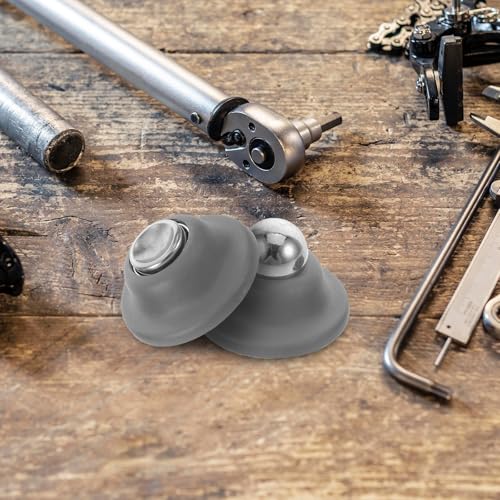 Soporte magnético para puerta de RV Toyvian con cinta de doble cara gris, pack de 5 7