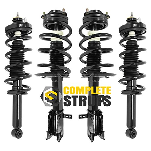 COMPLETESTRUTS - Front & Rear Complete Strut Assemblies with Coil Springs Replacement for 2011-2019 Dodge Journey - Set of 4