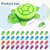 50PCS Luminous Mini Resin Turtle with 1 Pc Jumbo Resin Turtles, Miniature Tiny Turtles Glow in The Dark for Garden Dollhouse Micro Landscaping #2