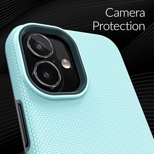 Image of Crave Dual Guard Compatible with iPhone 16 Plus Case, Compatible with MagSafe Shockproof Protection Dual Layer Case for Apple iPhone 16 Plus (6.7 inch) - Aqua