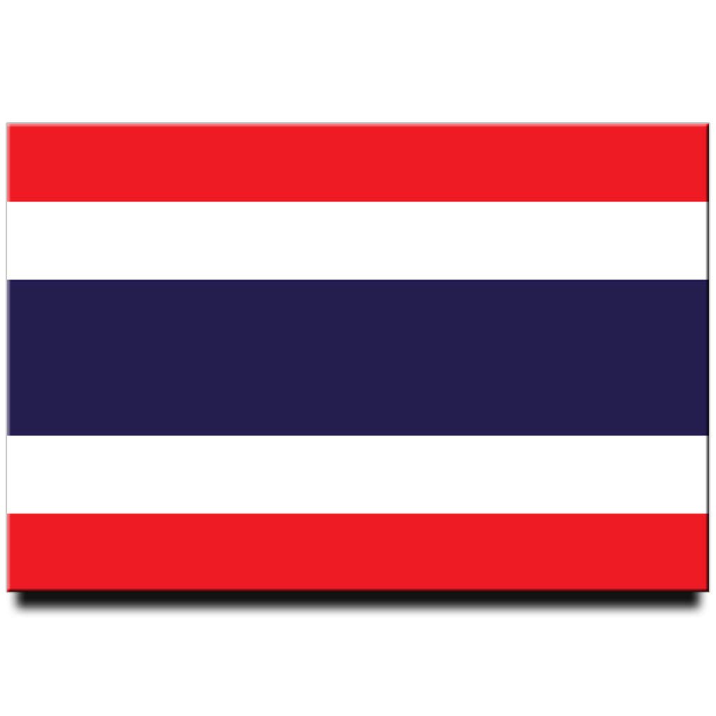 Thailand Flag Fridge Magnet Bangkok Travel Souvenir Phuket