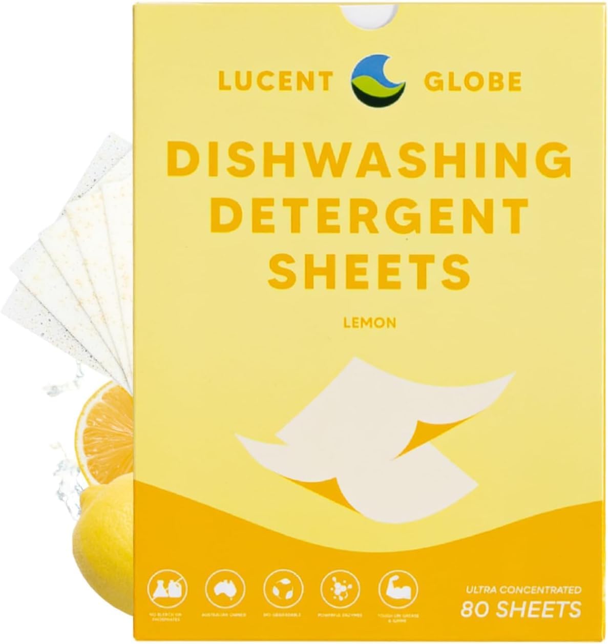 Dishwasher Detergent Sheets – Powerful Clean for Dishes, Pots & Pans. (80 Sheets) Dishwasher Detergent Sheets – Powerful Clean for Dishes, Pots & Pans. (80 Sheets)