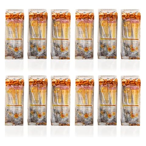 BeeMax Wildflower Natural Raw Honey Spoon - Easy to Stir Pure Crystalized Wildcrafted Honey - No Sugar Added, Disposable and Individually Wrapped Spoons, Gluten Free (120 Pieces) Cover