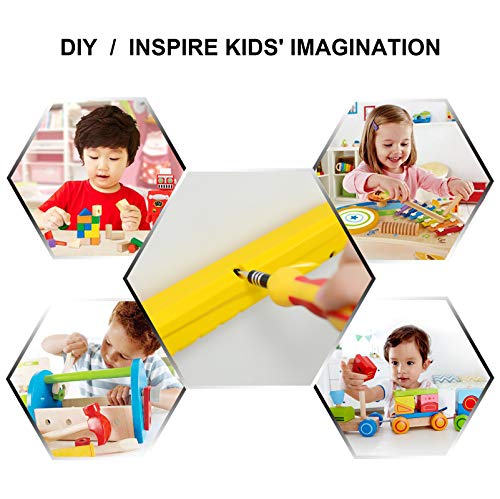 all-sun Junior Metal Detector for Children DIY Toy, Yellow - Thumbnail 7