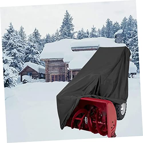 Yardwe Snow Plow Cover Electric Snow Shovels Riding Lawnmower Electric Blower Snow Blower Accessories Blower Holder Universal Snowblower Cover Wear-Resist Blower Cover Home Tool Snow Wind #TOP2