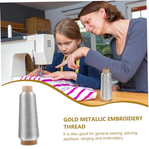 Hilo metálico para bordado máquina oro 5000 yd miniatura 5