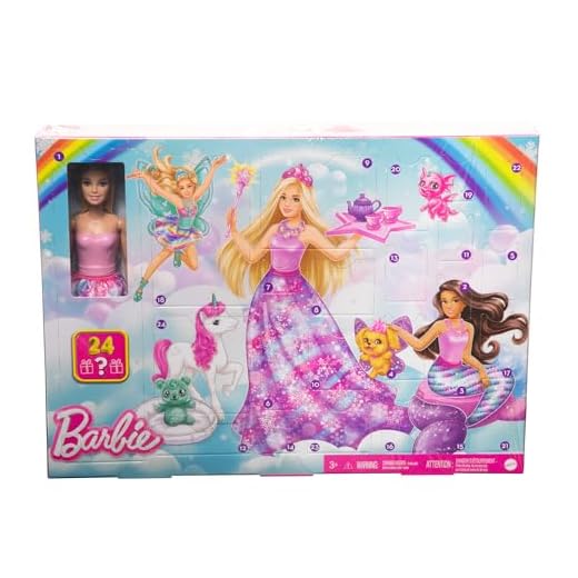 Barbie Dreamtopia Winter Fairytale adventskalender
