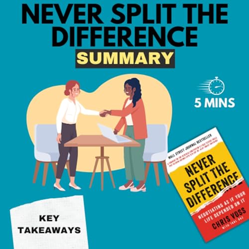 Page de couverture de Atomic Reads | Master the Art of Negotiation | Summary of ‘Never Split The Difference’ by Chris Voss