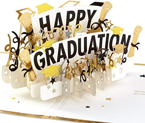 Hallmark Signature Paper Wonder Pop Up Graduation Card (Happy Graduation) Hallmark Signature Paper Wonder Pop Up Graduation Card (Happy Graduation)