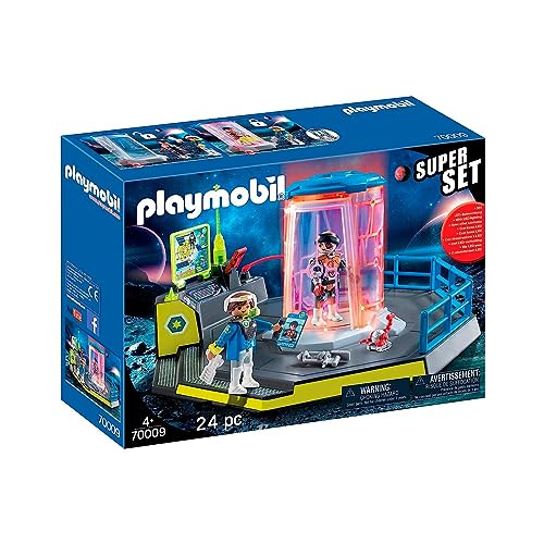 Playmobil 70009 SuperSet Galaxy Police Gefängnis, bunt