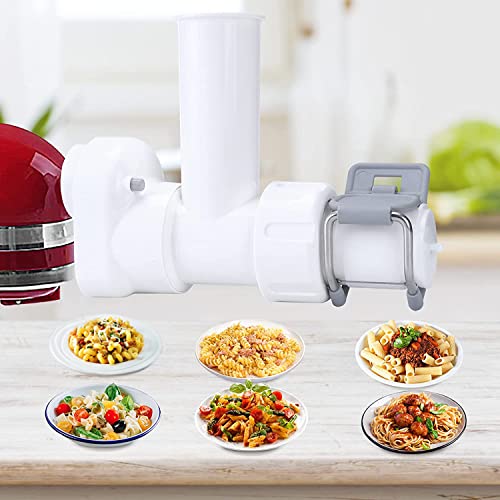Pasta Attachment For Kitchenaid Stand Mixer With 6 Different Shapes Of Pasta Outlet, Durable Pasta Attachment For Kitchenaid Mixer Kitchenaid Mixer Accessories #TOP3