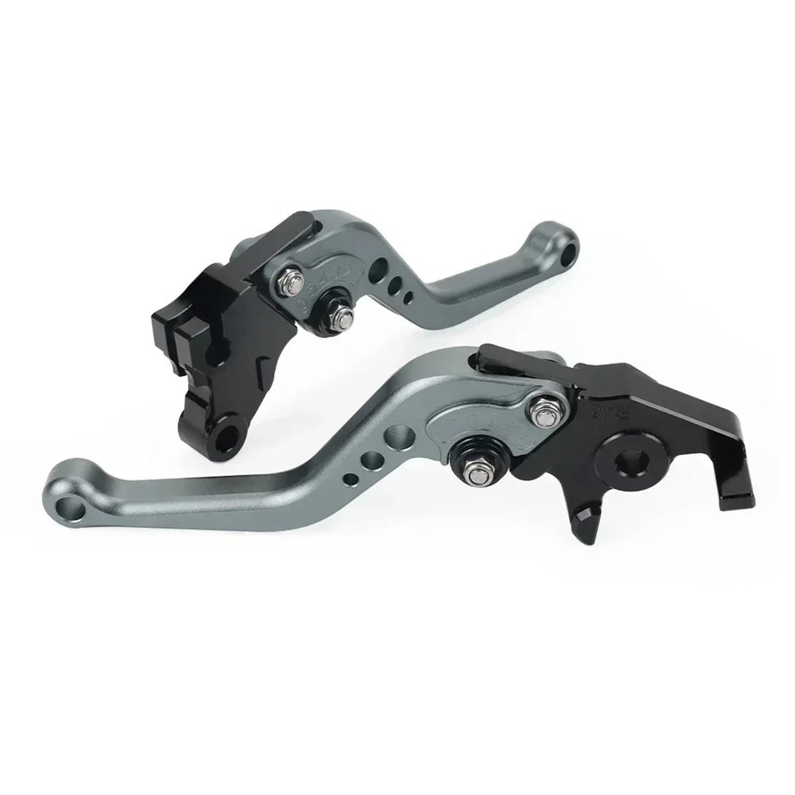 Pdaazvg Grey Brake Lever Handle For Cfmoto Cf Moto 450Sr 450Ss 450Srs 450 Clc Sr Srs Nk 2022-2025 Motorcycle Control Handles Adjustable Short Brake Clutch Levers Motorcycle Lever Blades(Grey)