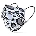 Produktbild tanzmuster ® Gesichtsmaske für Erwachsene - Stoffmaske mit Nasenbügel und Filtertasche - Alltagsmaske waschbar - 100% Baumwolle OEKO-TEX Standard 100. Hauchdünn Leoprint M/L