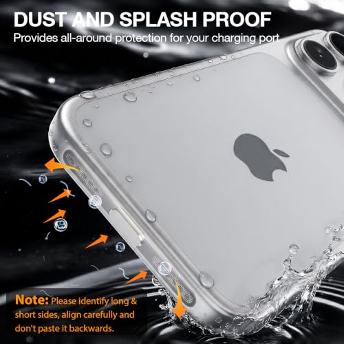 Protector de altavoz para iPhone 15 y 16, mallas metálicas para proteger tu móvil en el día a día 3