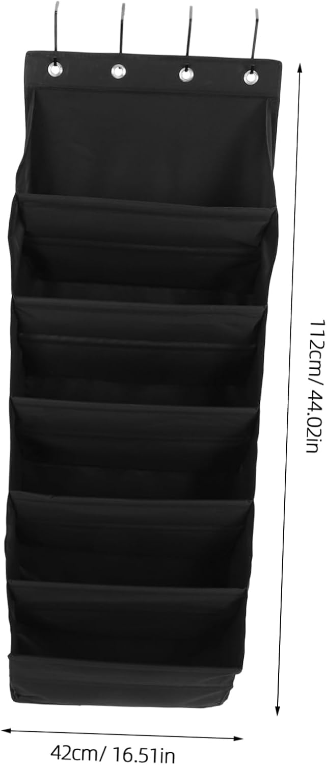 Multi Function Wall Hanging Shoe Organizer Bag Over Door Storage for Shoes Hats and Accessories for Bedroom Bathroom Kitchen and Office Use