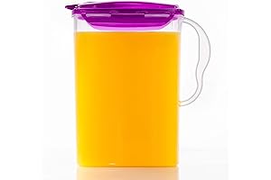 LocknLock Aqua Fridge Door Water Jug in Vibrant Purple: The Epitome of Practicality and Style