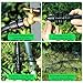 MIXC Drip Irrigation System,Quick Connector Garden Watering System Automatic Sprinkler System Kit for Lawn Raised Bed Greenhouse Plant Watering System (16FT Main Tube+ 79FT 1/4'' Tube)