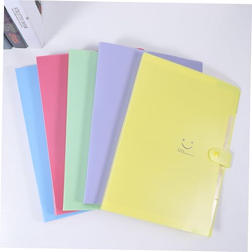 Miniatura 7 de STOBOK 10 Pcs 5 Storagecabinets Storafe Cajones para Organizar Organizador De Lazos para Tissue Folders File Folder with Snap Closure Accordion