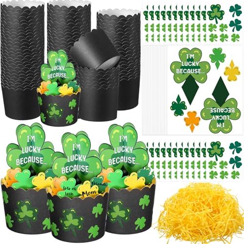 Hollowfly 24 Set DIY St. Patrick's Day Crafts Lucky Shamrock Gift image 5