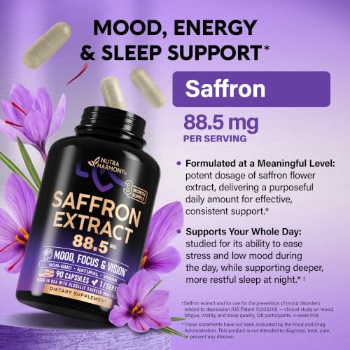NUTRAHARMONY Saffron Extract Capsules
