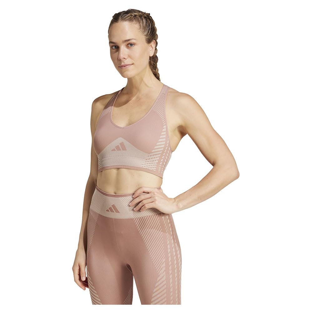 adidas Women's Brassière Aeroknit Training Maintien léger