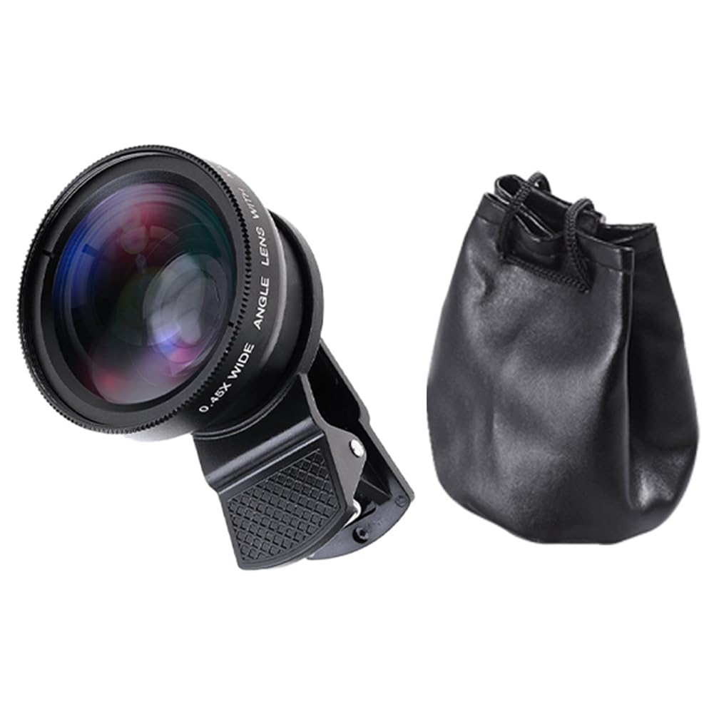 Amazon | Swagell 電話カメラレンズ 0.45 X 超広角 + 12.5 X マクロ