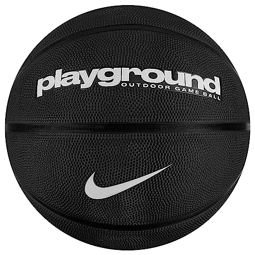 Ballon basket extérieur Nike Everyday Playground 8P 9882 039 caoutchouc durable noir