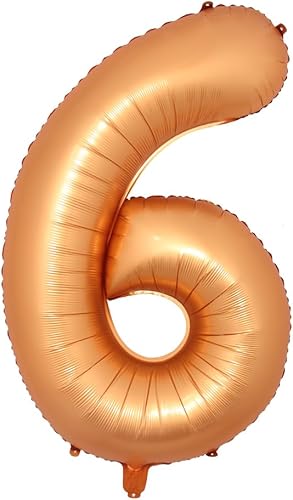 Miniatura 8 de 40 inch Orange Foil Number Balloons New Helium Globo Baby Shower Happy Birthday Anniversary Wedding Decoration Party Supplies Ball (40 inch Orange 3)
